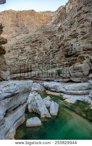 Wadi Shab - Near Sur, Sultanat Of Oman