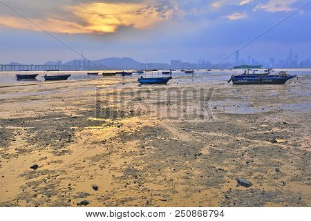 Deep Bay, Shenzhen Bay, View At Hk