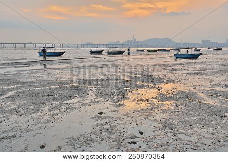 Deep Bay, Shenzhen Bay, View At Hk