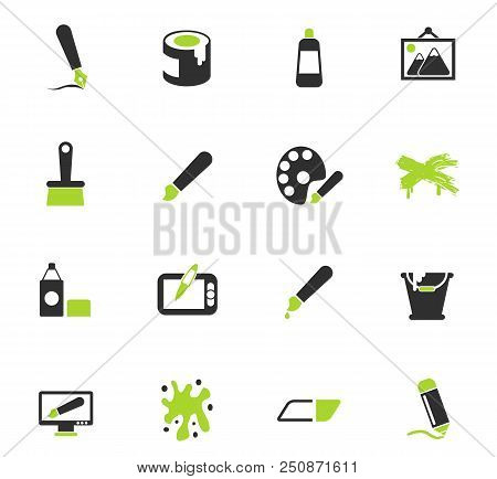 Art Color Vector Icons For Web And User Interface Design