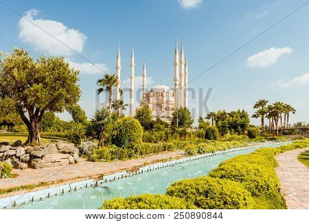 Summer View To Turkey Adana Sabanci Central Mosque