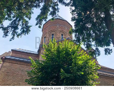 Cathedral Of The Dormition Is A Georgian Orthodox Cathedral In Tbilisi, Georgia