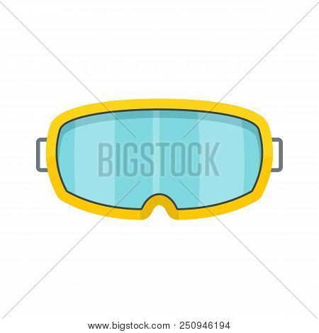 Under Water Glass Mask Icon. Flat Illustration Of Under Water Glass Mask Vector Icon For Web Isolate