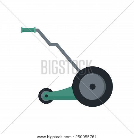 Electric Grass Cutter Icon. Flat Illustration Of Electric Grass Cutter Vector Icon For Web Isolated 