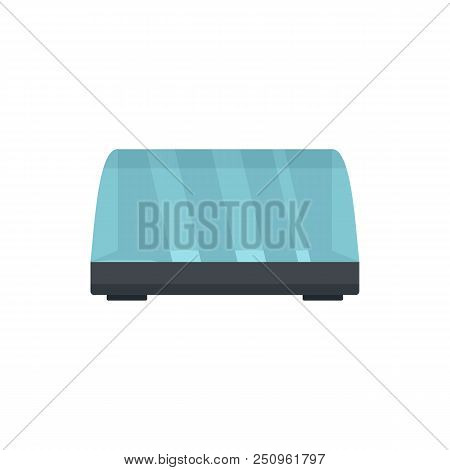 Commercial Fridge Icon. Flat Illustration Of Commercial Fridge Vector Icon For Web Isolated On White