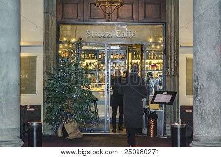 Strozzi Cafe, Florence, Italy