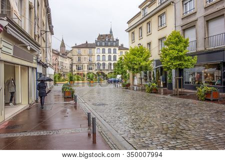 City View Of Epinal, The Capital City Of The Vosges Departmend In France