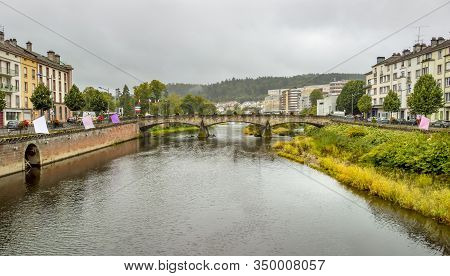 City View Of Epinal, The Capital City Of The Vosges Departmend In France