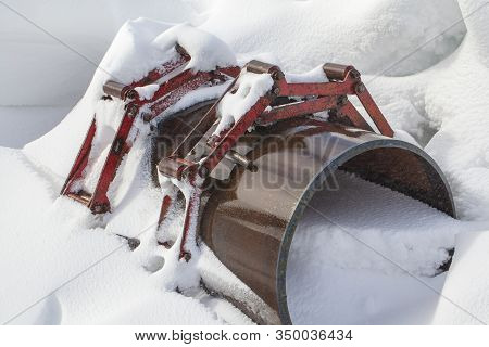 Gas Pipe Repair, Connector Welding Device, Large Diameter Pipe Holder, Joining Of Metal Pipe  Large 