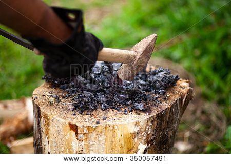 Making Iron In Sweden With Homemade Furnace