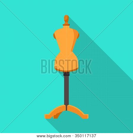 Vector Design Of Dummy And Feminine Icon. Web Element Of Dummy And Wooden Stock Vector Illustration.