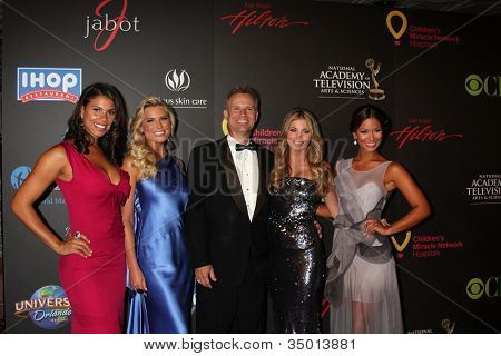 LAS VEGAS - JUN 19:  The Price is Right Models, George Gray arriving at the  38th Daytime Emmy Awards at Hilton Hotel & Casino on June 19, 2010 in Las Vegas, NV.