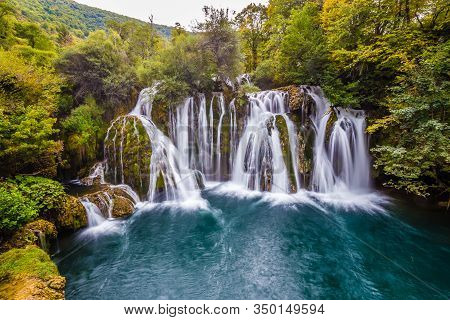 Waterfall In Martin Brod - Una National Park, Bihac, Bosnia And Herzegovina, Europe