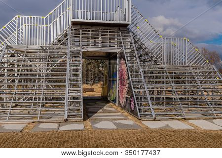 Large Metal Observation Tower