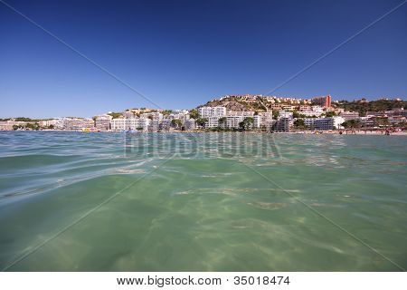 Praia e mar