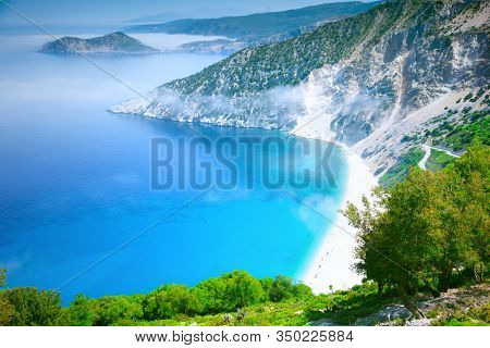 Myrtos beach, Kefalonia ialand, Greece