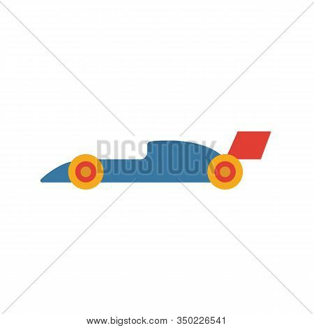 Racing Car Icon. Simple Element From Sport Equipment Icons Collection. Creative Racing Car Icon Ui, 