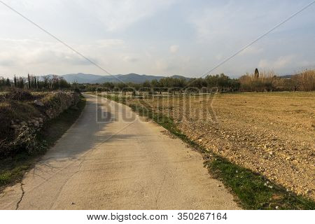 The Surroundings Of The Town Of Sant Mateu