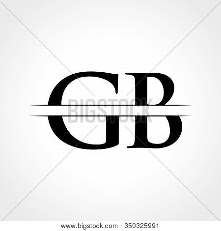 Gb Letter Type Logo Design Vector Template. Abstract Letter Gb Logo Design
