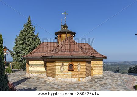 Lesje, Serbia - - August 11, 2019: Lesje Monastery Of The Blessed Virgin Mary, Sumadija And Western 