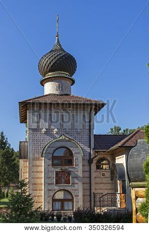 Lesje, Serbia - - August 11, 2019: Lesje Monastery Of The Blessed Virgin Mary, Sumadija And Western 