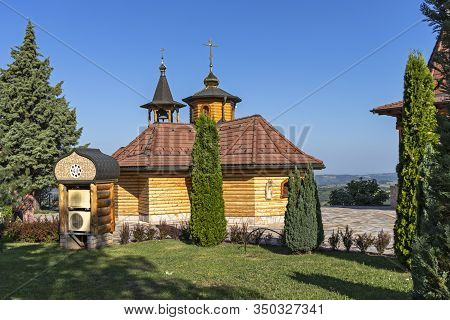 Lesje, Serbia - - August 11, 2019: Lesje Monastery Of The Blessed Virgin Mary, Sumadija And Western 