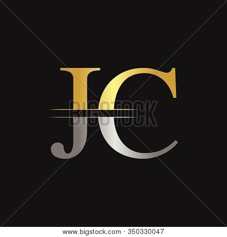 Jc Letter Type Logo Design Vector Template. Abstract Letter Jc Logo Design