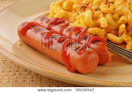 Hot Dog Close Up