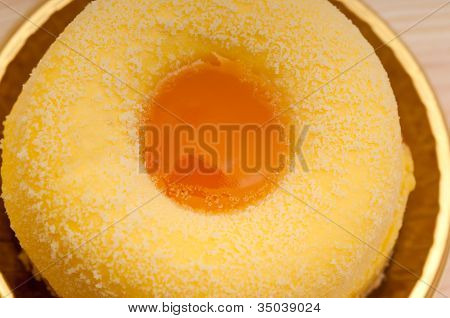 Bolo de creme de Zabaglione italiano