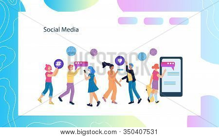 Banner Or Landing Template For Social Mrketing.