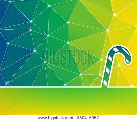 Line Drawing Background Using Continuous Single One Line.