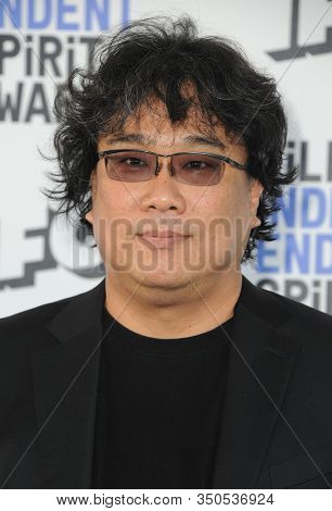 Bong Joon Ho at the 35th Annual Film Independent Spirit Awards held at the Santa Monica Beach in Santa Monica, USA on February 8, 2020.