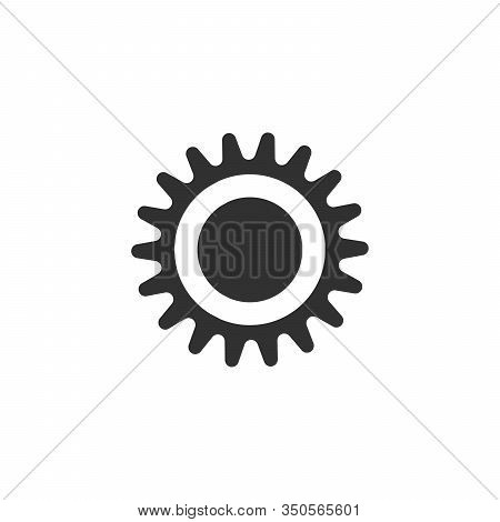 Cog Icon, Setting Symbol. Modern, Simple Flat Vector Illustration For Web Site Or Mobile App. Stock 