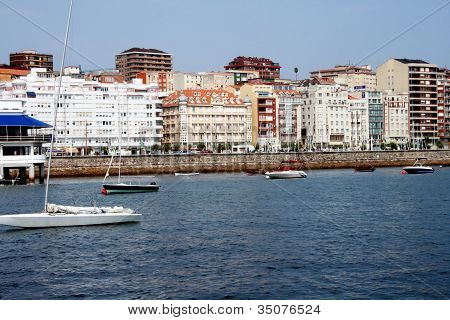 Udsigt over Santander