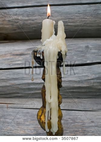 Smeltende stearinlys