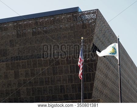 Washington D.c., Usa - June 3, 2019: National Museum Of African American History And Culture.