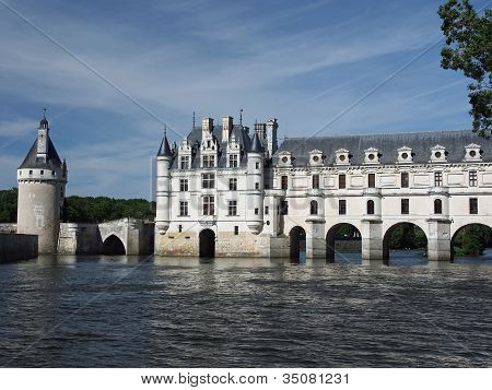 Il castello di Chenonceau. Valle della Loira. Francia