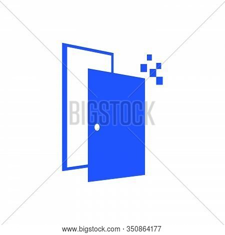 Overlapping Doors Logo Vector Design An Choices And Oportunity Concept