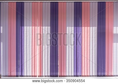 Daylight In Room Through Curtains On Window