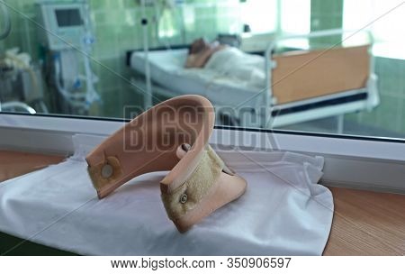 Monitoring In Icu With Patientsmonitoring In The Intensive Care Unit With Patients, Bondage On The W