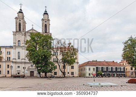 Streets Of Kaunas Old Town