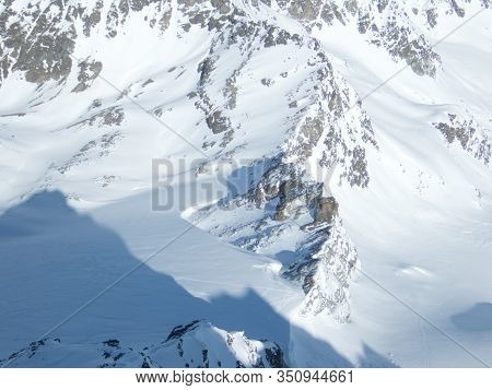 Skitouring Paradise Silvretta Mountains In Austria