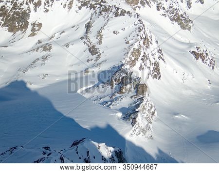 Skitouring Paradise Silvretta Mountains In Austria