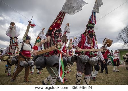 Masquerade Festival In Elin Pelin, Bulgaria. Culture, Indigenous.