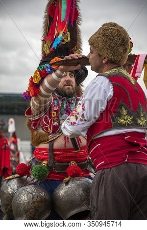 Masquerade Festival In Elin Pelin, Bulgaria. Culture, Indigenous.