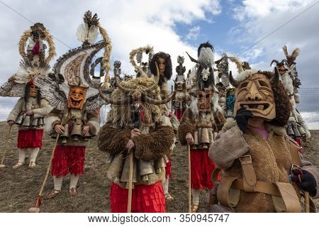 Masquerade Festival In Elin Pelin, Bulgaria. Culture, Indigenous.