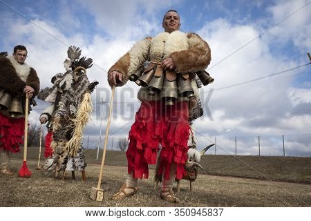 Masquerade Festival In Elin Pelin, Bulgaria. Culture, Indigenous.