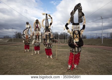Masquerade Festival In Elin Pelin, Bulgaria. Culture, Indigenous.