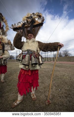 Masquerade Festival In Elin Pelin, Bulgaria. Culture, Indigenous.