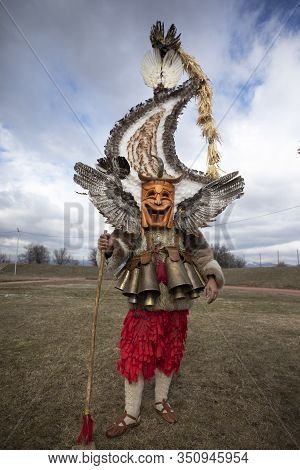 Masquerade Festival In Elin Pelin, Bulgaria. Culture, Indigenous.
